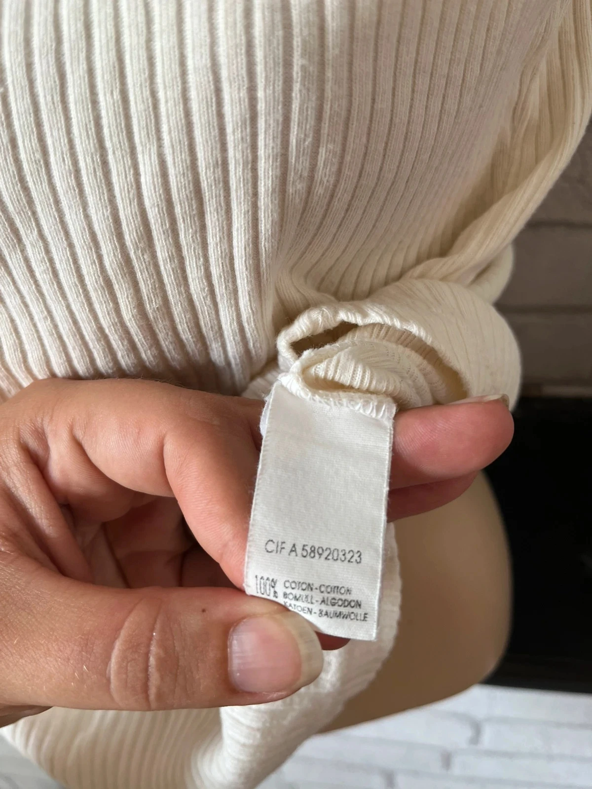 Lindo tank top acanalado – Talla 36 – photo 3